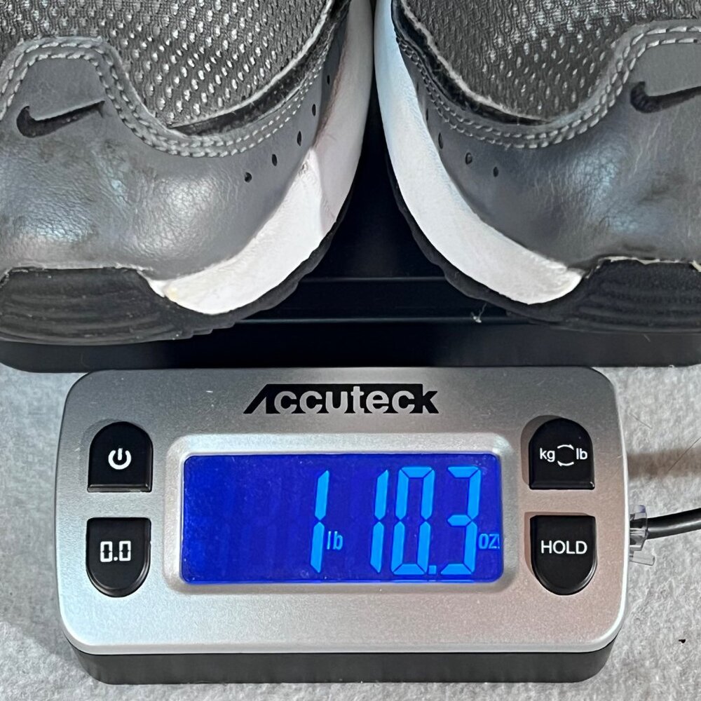 Nike Air Max Running Shoes Mens Size 8.5 Gray & Neon Green Jogging Workout - Picture 15 of 15